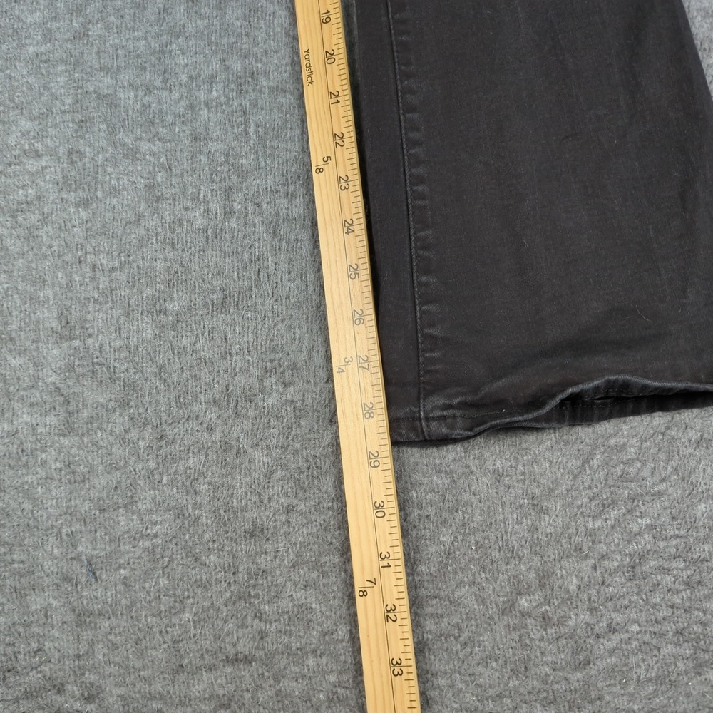 Levis‎ Jeans Womens 29 Black 726 Flare Stretch Casual Hippie Boho - Picture 5 of 16